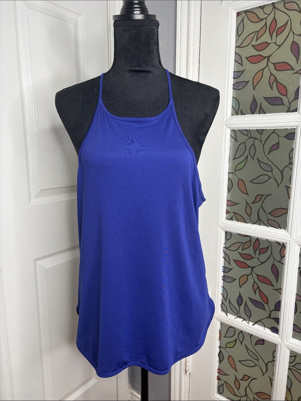 adidas Women’s Royal Blue Racerback Tank